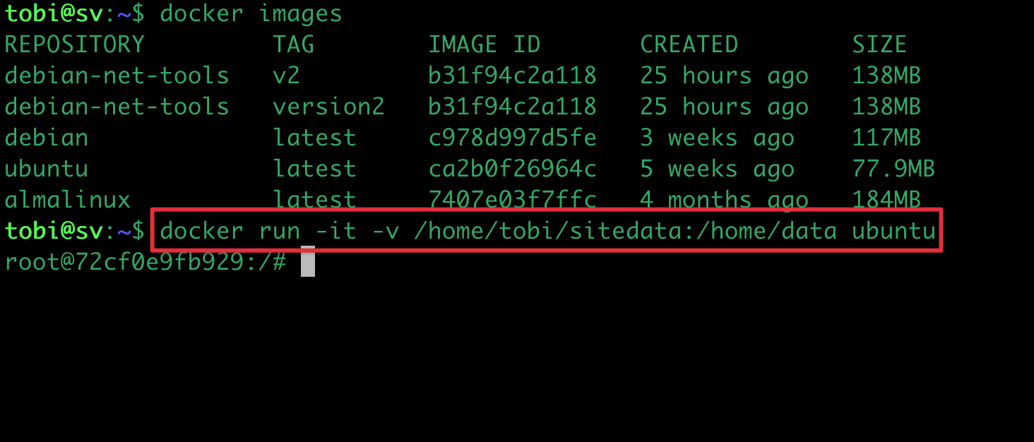 Chia sẻ dữ liệu giữa Docker Host và Container