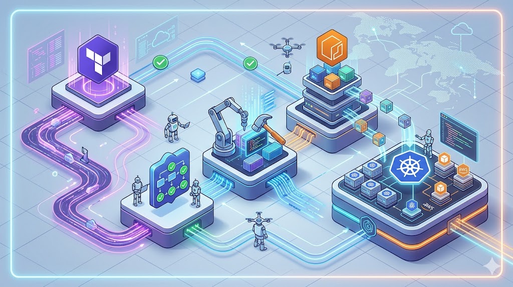 Terraform EKS CI/CD: Cloud-Native với AWS CodeBuild & ECR