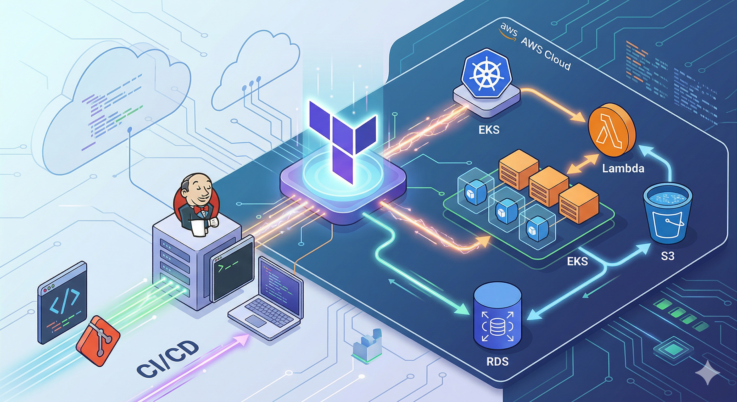 Terraform: Triển Khai Hệ Thống AWS EKS kết hợp RDS, S3, Lambda và CI/CD với Jenkins