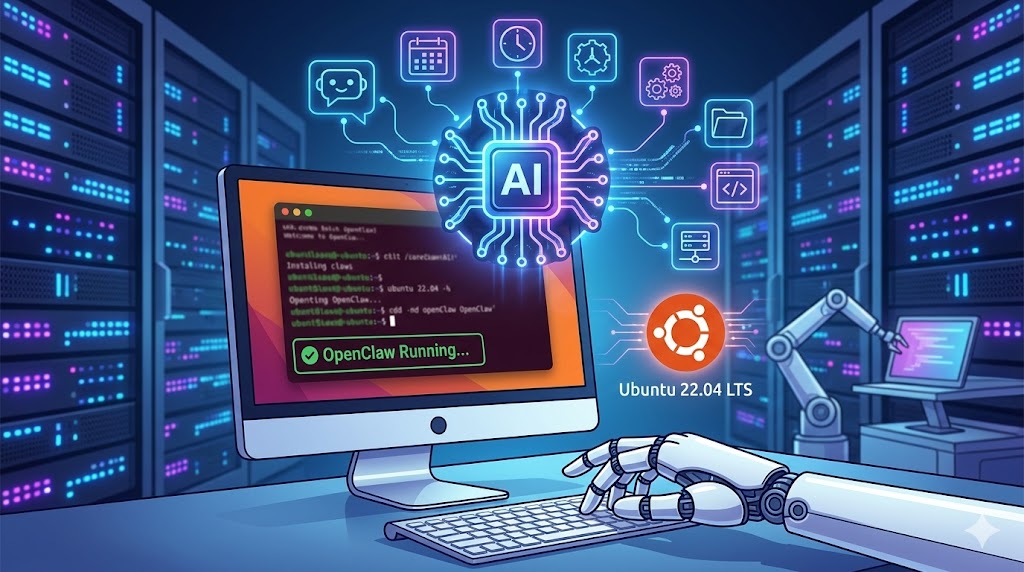 Hướng Dẫn Cài Đặt OpenClaw (AI Agent) Trên Ubuntu 22.04: Biến VPS Thành Trợ Lý Ảo Tự Động Hóa