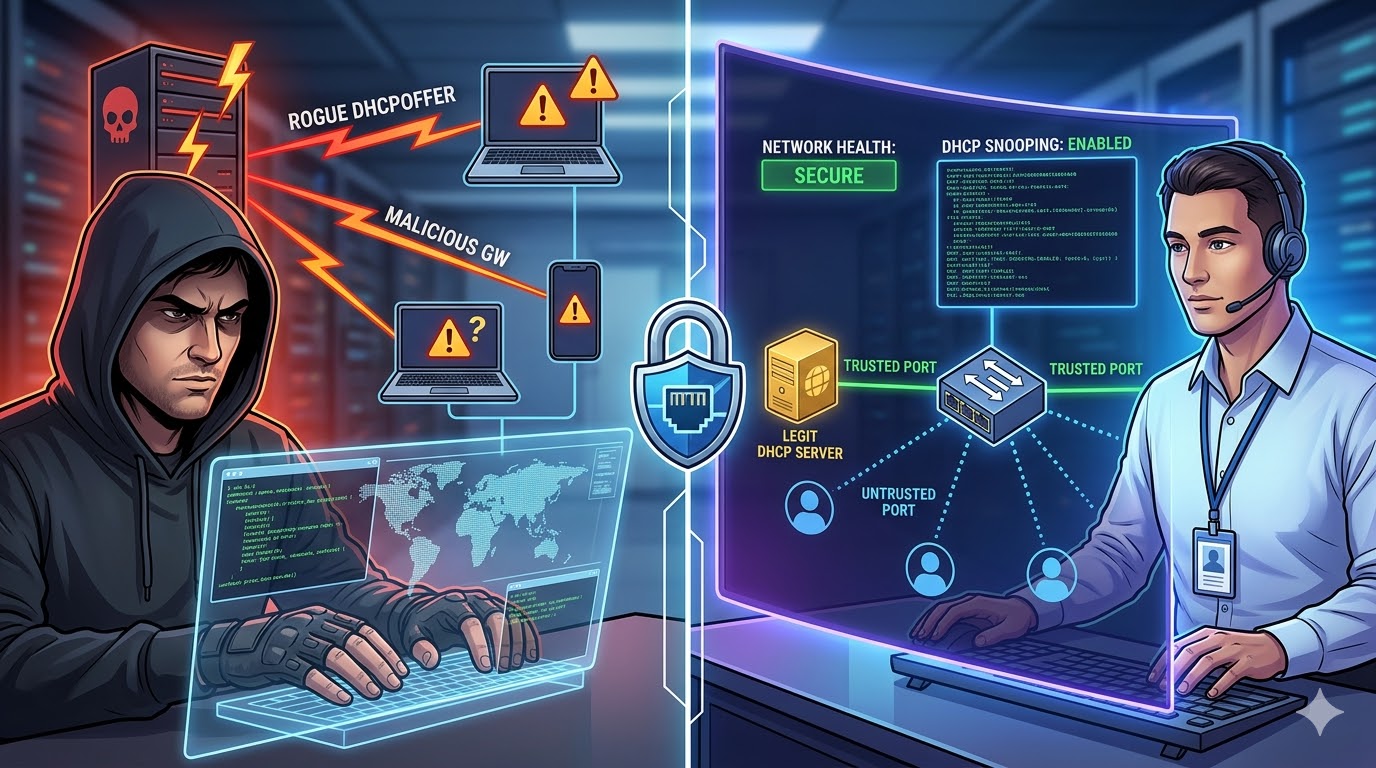 DHCP Spoofing: Hướng Dẫn Tấn Công & Phòng Chống Hiệu Quả