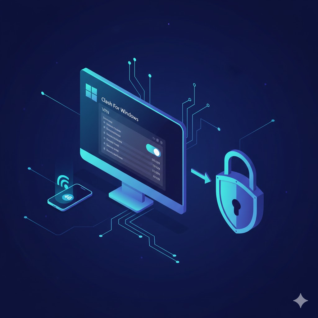 Hướng dẫn cấu hình 4GVPN ở Windows bằng Clash For Windows