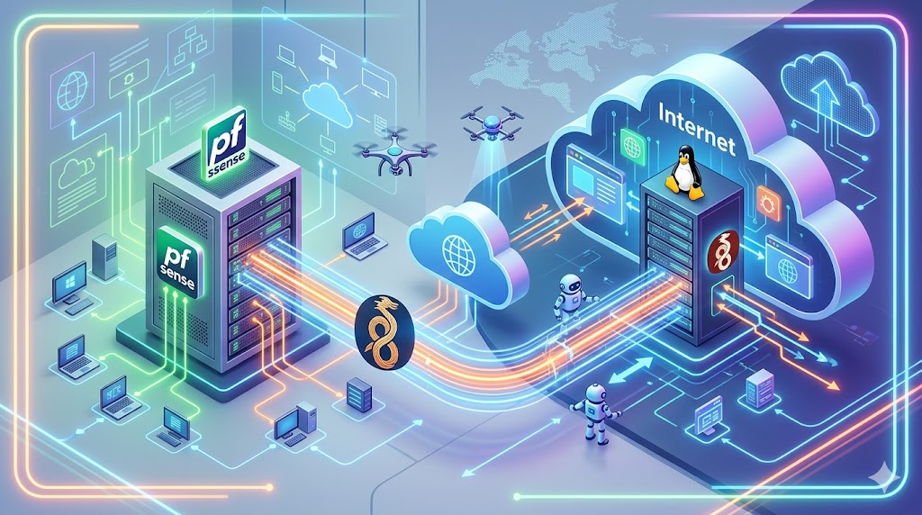 Hướng dẫn Thiết lập Đường hầm VPN WireGuard giữa pfSense và Web Server (Linux)